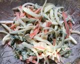 ゴーヤのかき揚げ わた入り作り方5写真