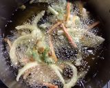 ゴーヤのかき揚げ わた入り作り方6写真