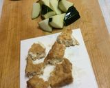 茗荷薫る♪ズッキーニと生揚げの味噌汁♡作り方1写真
