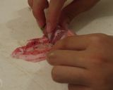 アスパラガスとしいたけの肉巻き作り方3写真