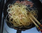 イカ塩辛の和風パスタ作り方4写真