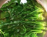 爽やか☆ほうれん草 梅のり 和え作り方2写真