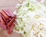 朝食に☆ウイニーの巣ごもり卵作り方2写真