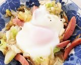 朝食に☆ウイニーの巣ごもり卵作り方5写真