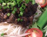 ♪黒ゴマ坦々そうめん♪作り方5写真