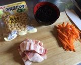 豆・豚のひじき煮♡作り方2写真