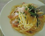 ヴィシソワーズと生ハムの和風冷製パスタ♪作り方5写真