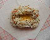春巻きの皮で簡単★きんぴら焼きおにぎり作り方3写真