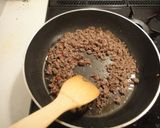 辛さ控えめ　和風麻婆豆腐丼作り方2写真