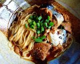 鯖缶で作る鯖そうめん！作り方4写真