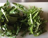 おばあ直伝沖縄料理！空芯菜ニンニク炒め作り方2写真