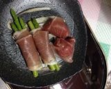 アスパラの生ハム巻き作り方3写真