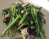 おばあ直伝沖縄料理！空芯菜ニンニク炒め作り方7写真