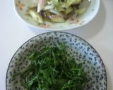 夏♪茄子・みょうが・大葉のごま味噌炒め作り方2写真