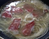 夏の牛しゃぶらっきょうおろしうどん作り方5写真