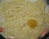 焼きシャケ入り♪和風なクリームパスタ☆作り方6写真