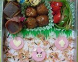 豚さんお弁当☆゚'・:*☆作り方9写真