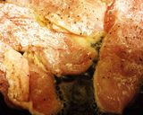 鶏胸肉の牛乳煮込み。作り方3写真