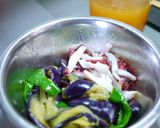 茄子とタコの冷たいスープ韓国冷汁ネングッ作り方9写真