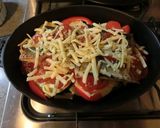 ファミコレさんまと夏野菜のチーズ焼き作り方3写真