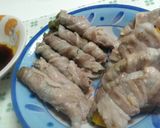 かぼちゃとオクラの肉巻き蒸し☆作り方5写真