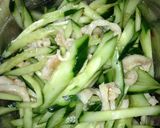 鶏皮きゅうりポン酢和え作り方2写真