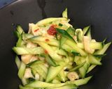 鶏皮きゅうりポン酢和え作り方3写真