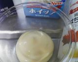 お好み焼き用白いマヨネーズ作り方1写真