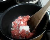 豚挽き肉とチンゲンサイとフォーのスープ作り方2写真