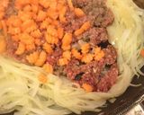 ひき肉ベースで、簡単なんちゃってパッタイ作り方2写真