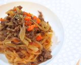 ひき肉ベースで、簡単なんちゃってパッタイ作り方4写真