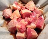 夏に☆鶏肉のキューちゃん漬け味作り方1写真