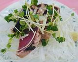 鰹のタタキ☆たっぷり薬味で~♪作り方5写真