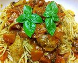 鶏もも肉ときのこのこってりトマト煮作り方12写真