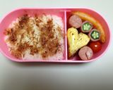 妖怪ウォッチ コマさん のり弁作り方1写真