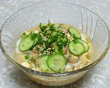 暑い夏に！簡単～ツナ缶で冷や汁作り方8写真