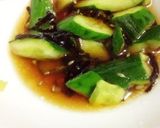 3分できゅうり塩昆布ゴマ酢漬け作り方3写真