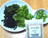 海藻サラダ生春巻き　ごまたっぷりのタレで作り方1写真