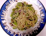 焼きパスタ-和風ゴーヤ−作り方8写真