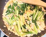 豆腐と小松菜ツナの速攻炒め☆薄アゲ入り作り方4写真