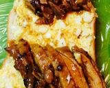 炭火焼きチキンと卵のホットサンド。作り方6写真