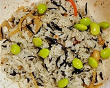 夏のお稲荷さん～梅紫蘇ひじき稲荷～作り方3写真