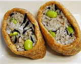 夏のお稲荷さん～梅紫蘇ひじき稲荷～作り方4写真