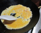 スタミナ大豆とじゃこの和風オムのっけ作り方8写真