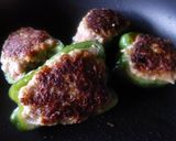 肉詰めピーマンの甘酢あん♪作り方5写真