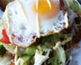 カフェご飯〜ロコモコ風そぼろ飯〜作り方8写真