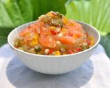 簡単◎冷製サーモンと夏野菜のジュレ仕立て作り方4写真