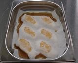 業務用スチコンレシピ　白身魚の煮付作り方3写真