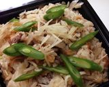 安い牛こまで！牛ゴボウ炊き込みご飯^ ^作り方5写真