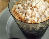 ミルクコーヒーのかき氷作り方3写真